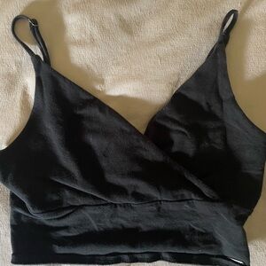 Hollister Black Crop Top